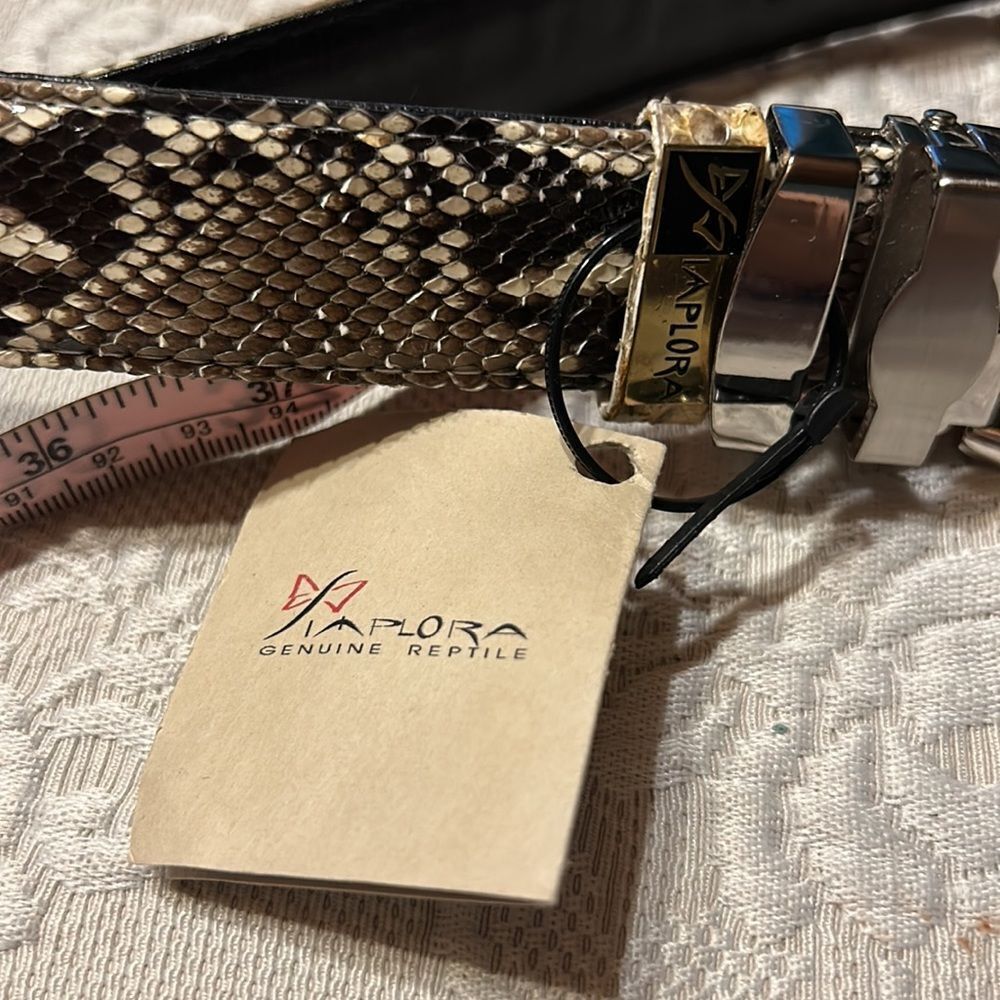 Retic Python Belt NWT Simplora - Picture 8 of 8